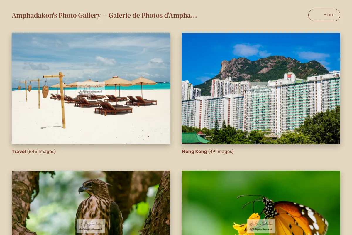 Amphadakon's Photo Gallery  --  Galerie de Photos d'Ampha...
