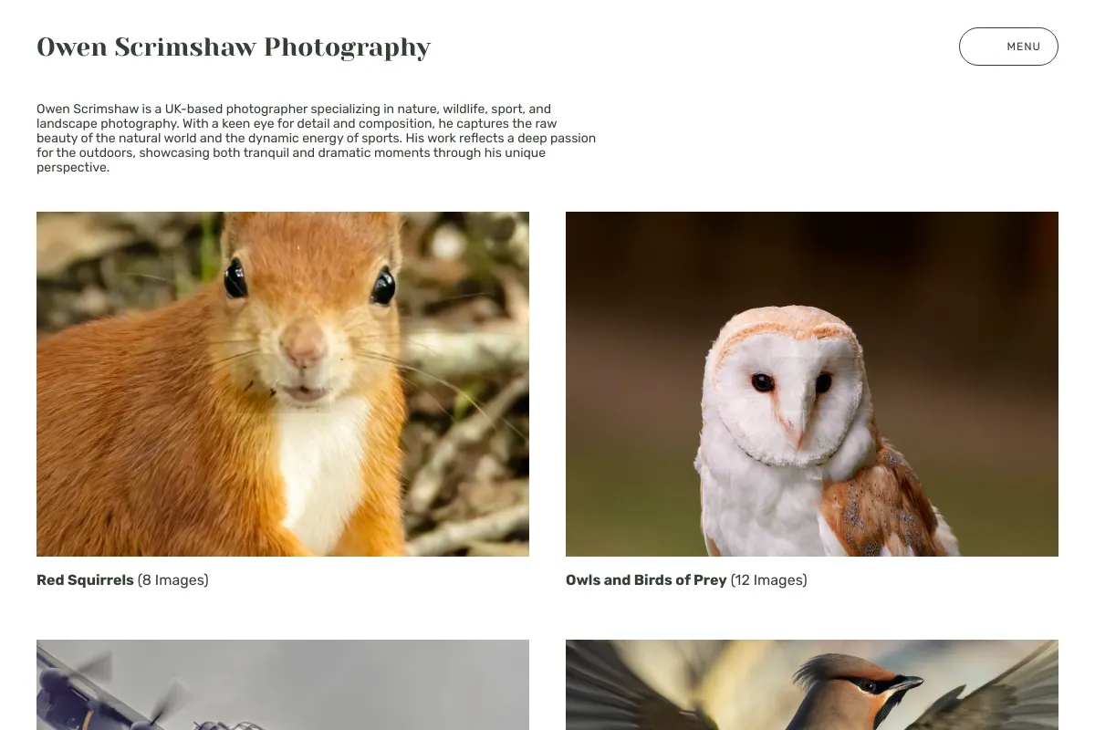 Owen Scrimshaw Photography