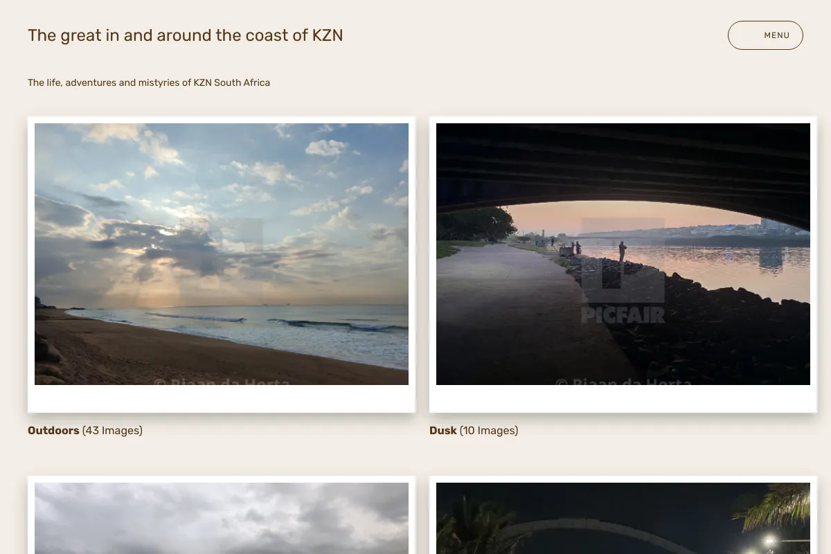 The great in and around the coast of KZN