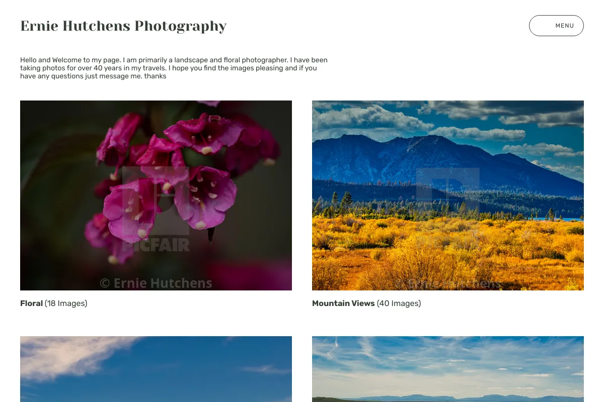 Ernie Hutchens  Photography
