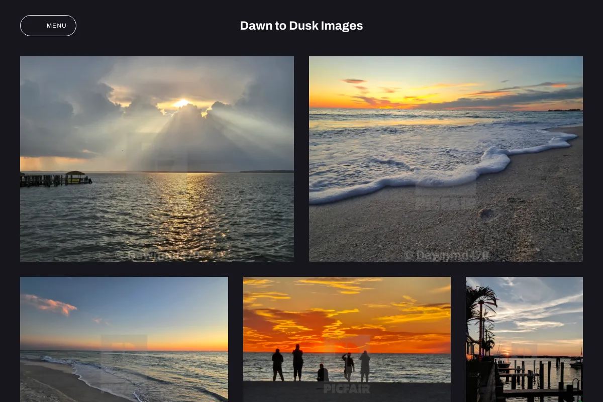 Dawn to Dusk Images