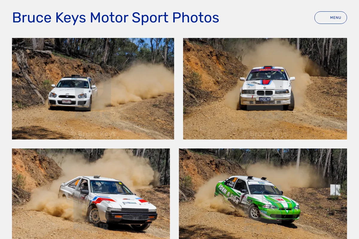 Bruce Keys Motor Sport Photos