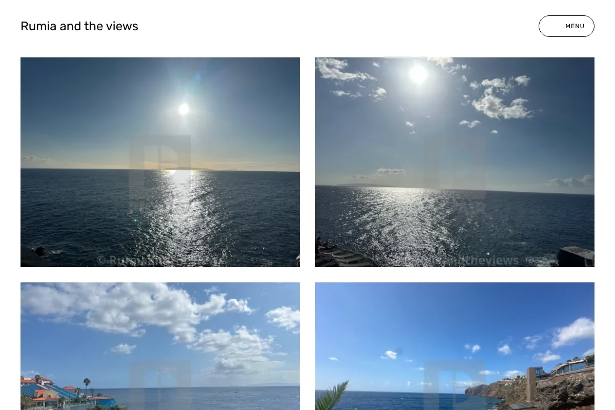 Rumia and the views