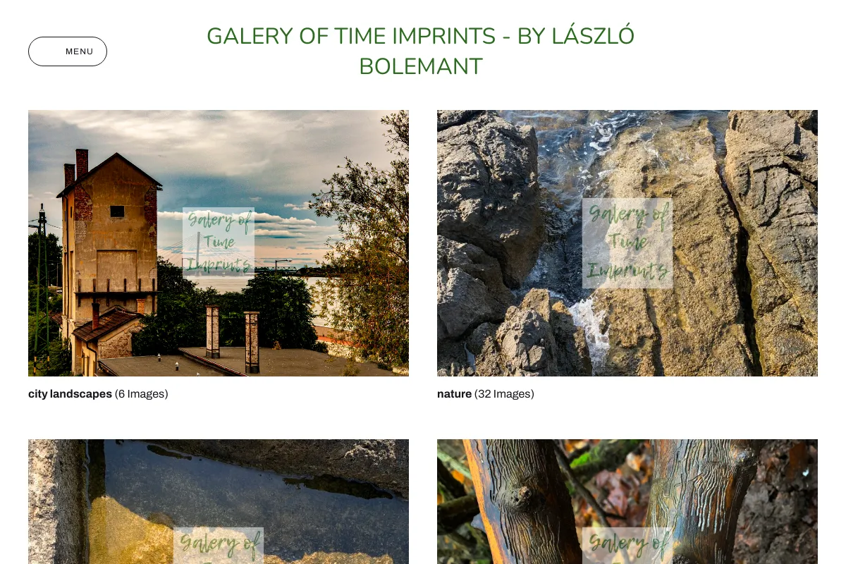Galery of Time Imprints - by László Bolemant 