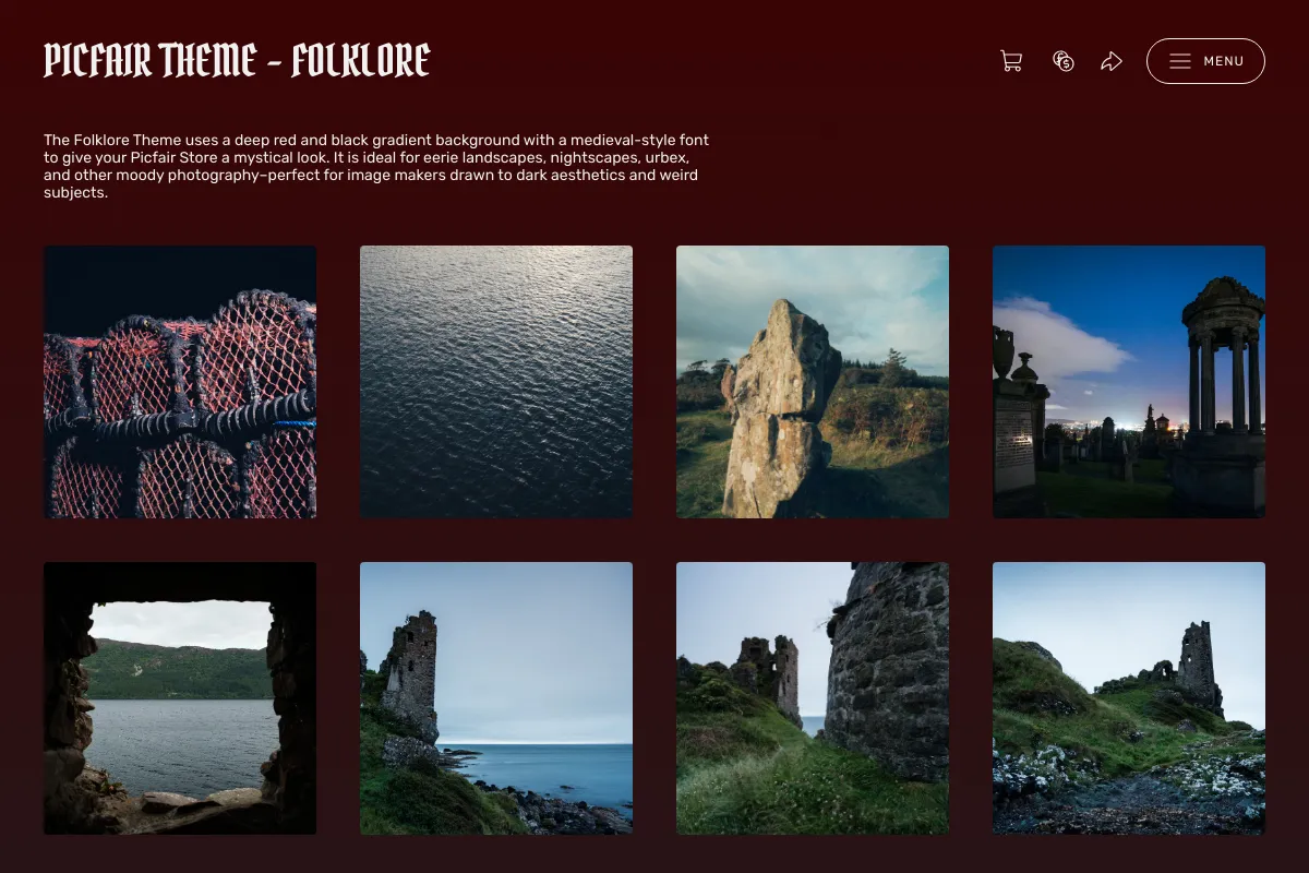 Picfair Theme - Folklore