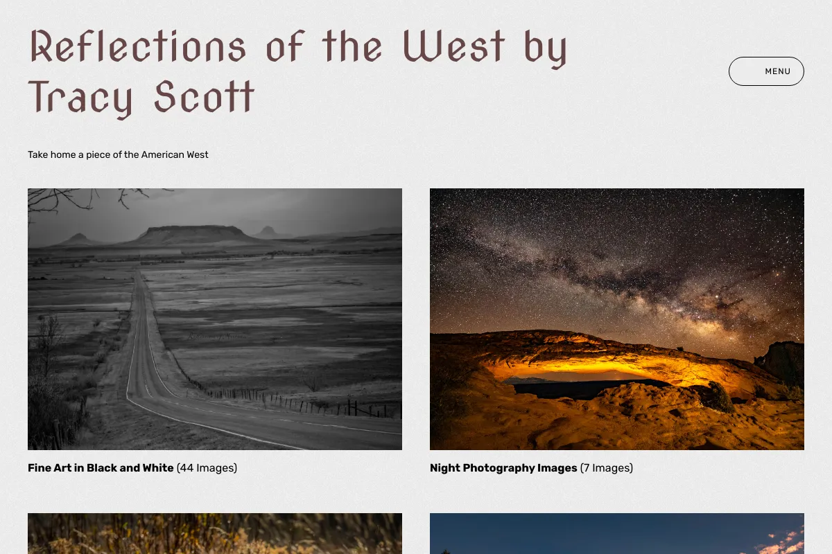 Reflections of the West by Tracy Scott