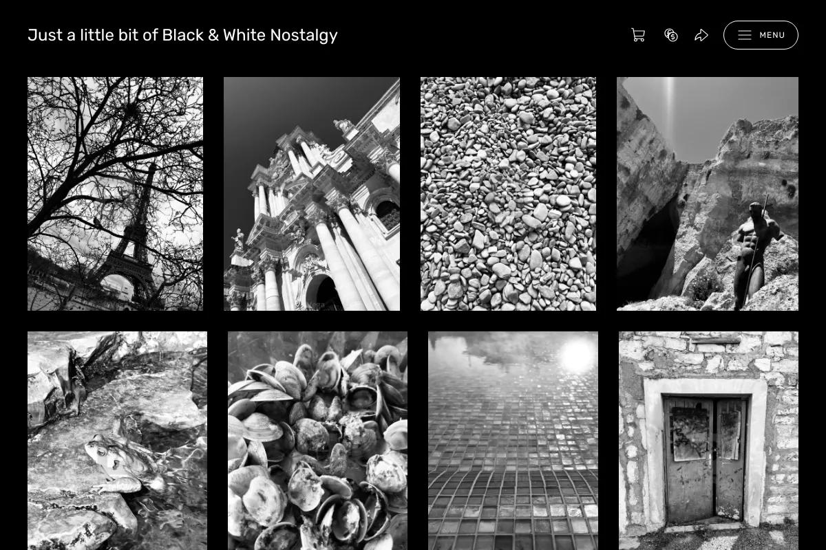 Just a little bit of Black & White Nostalgy