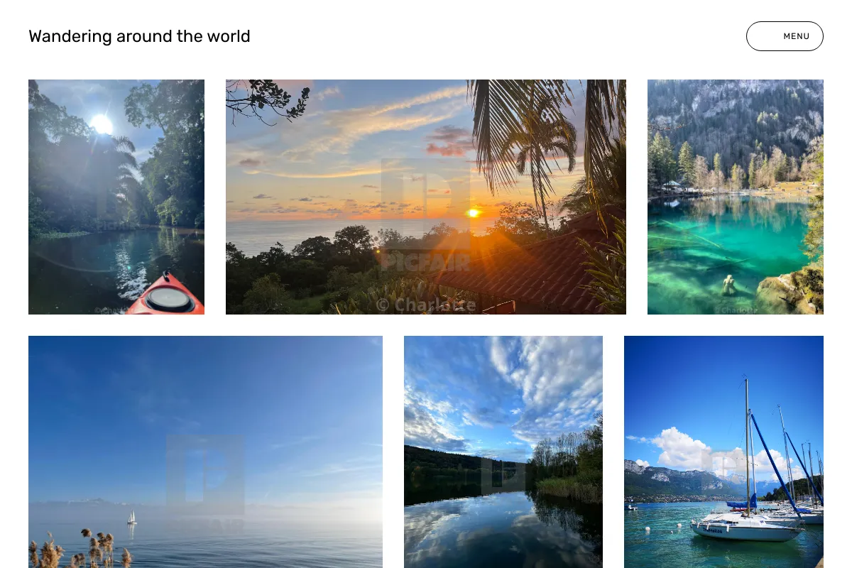 Wandering around the world