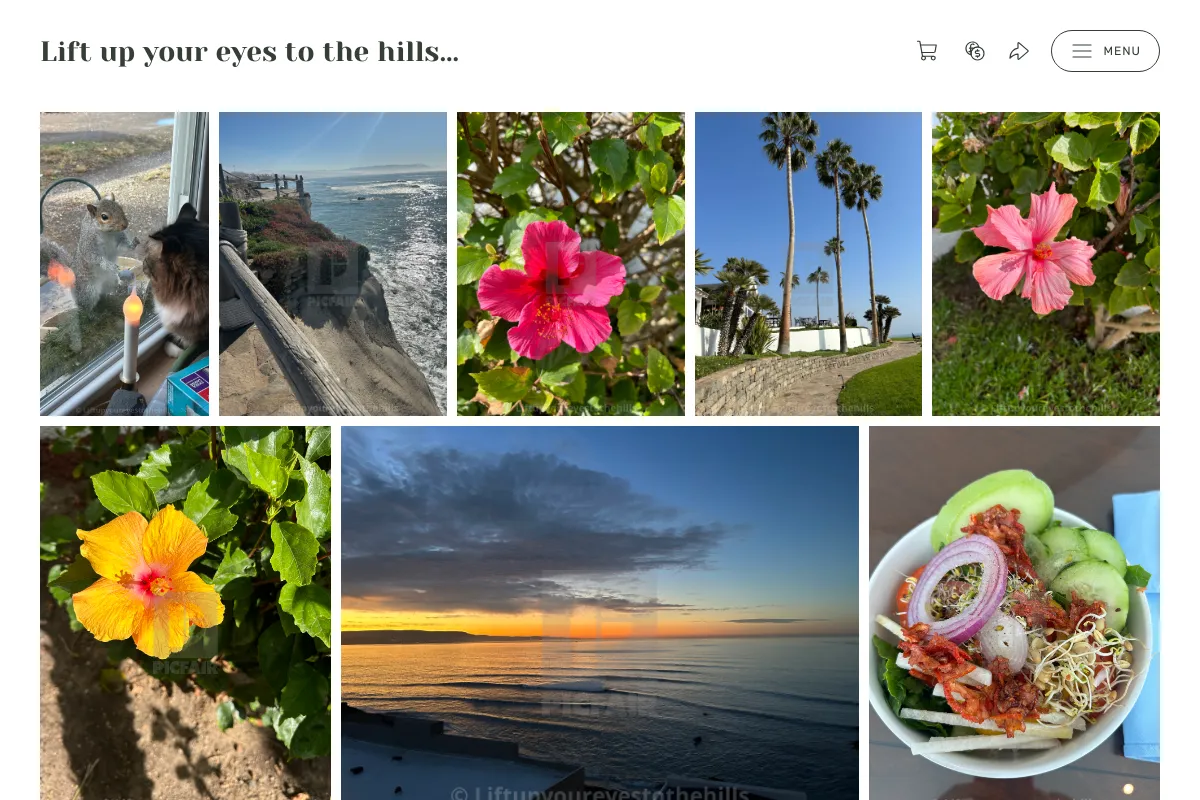Lift up your eyes to the hills…