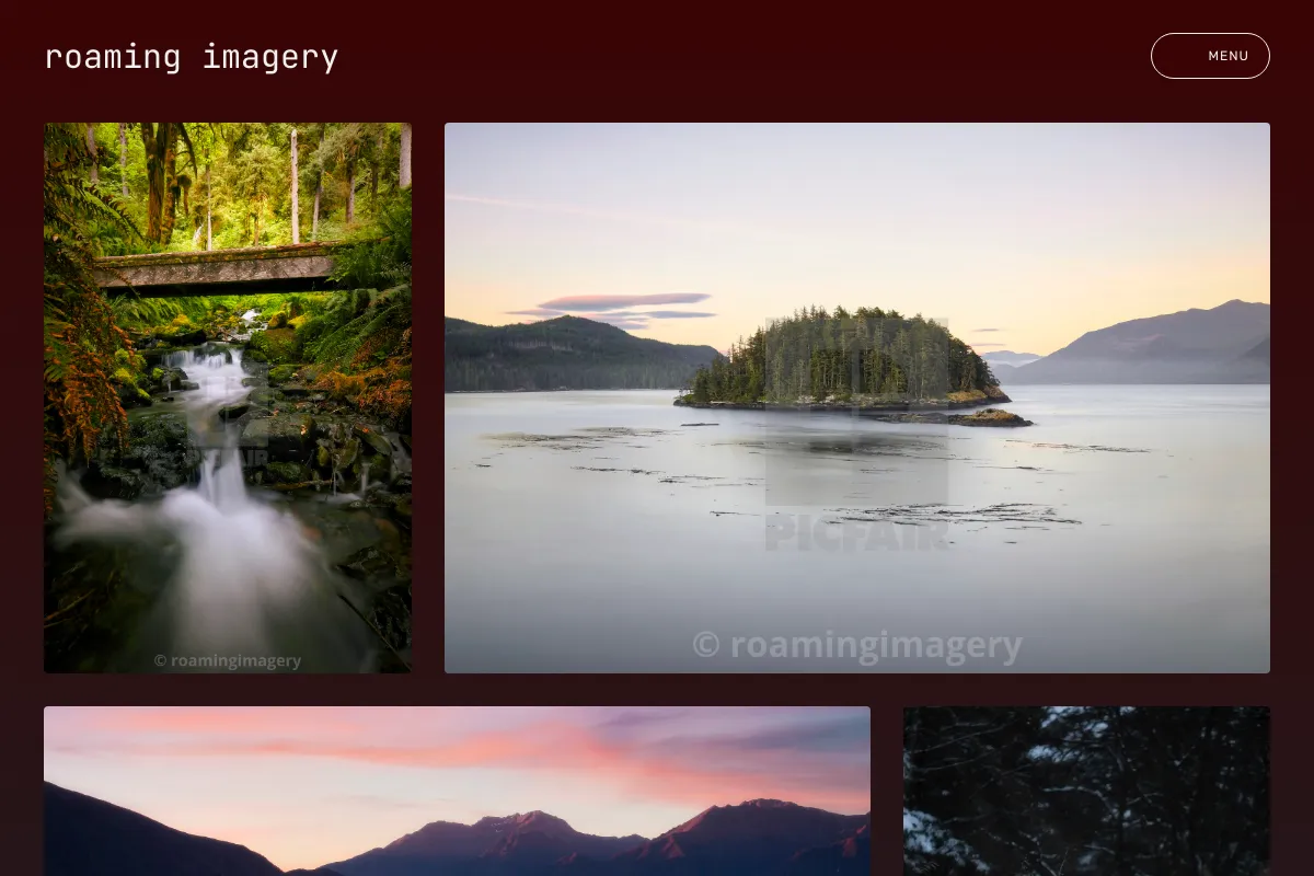 roaming imagery