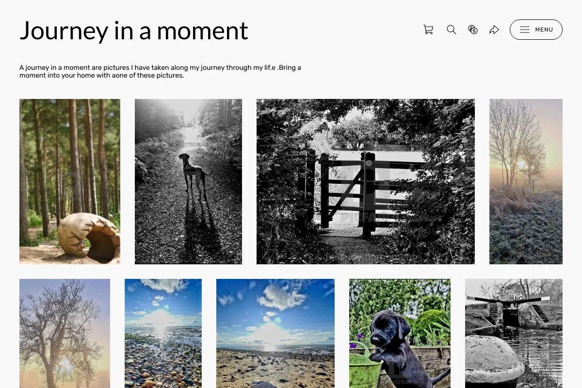 Journey in a moment