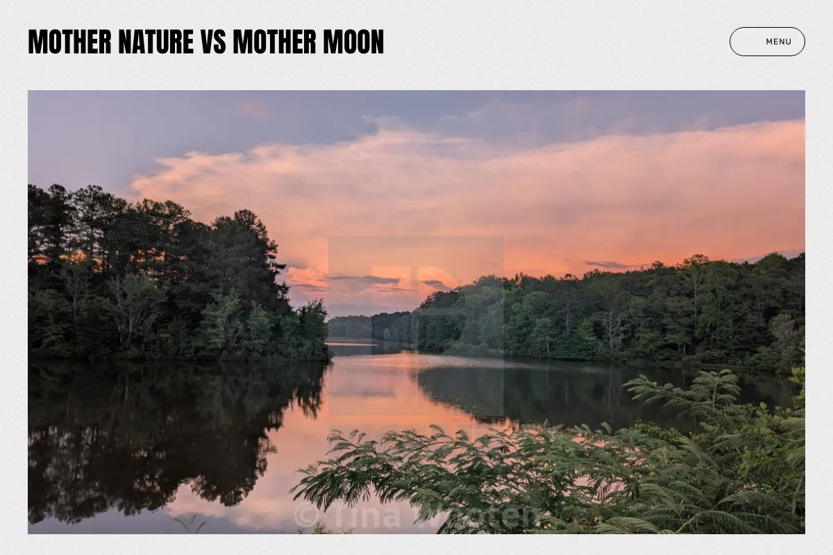 Mother nature vs mother moon