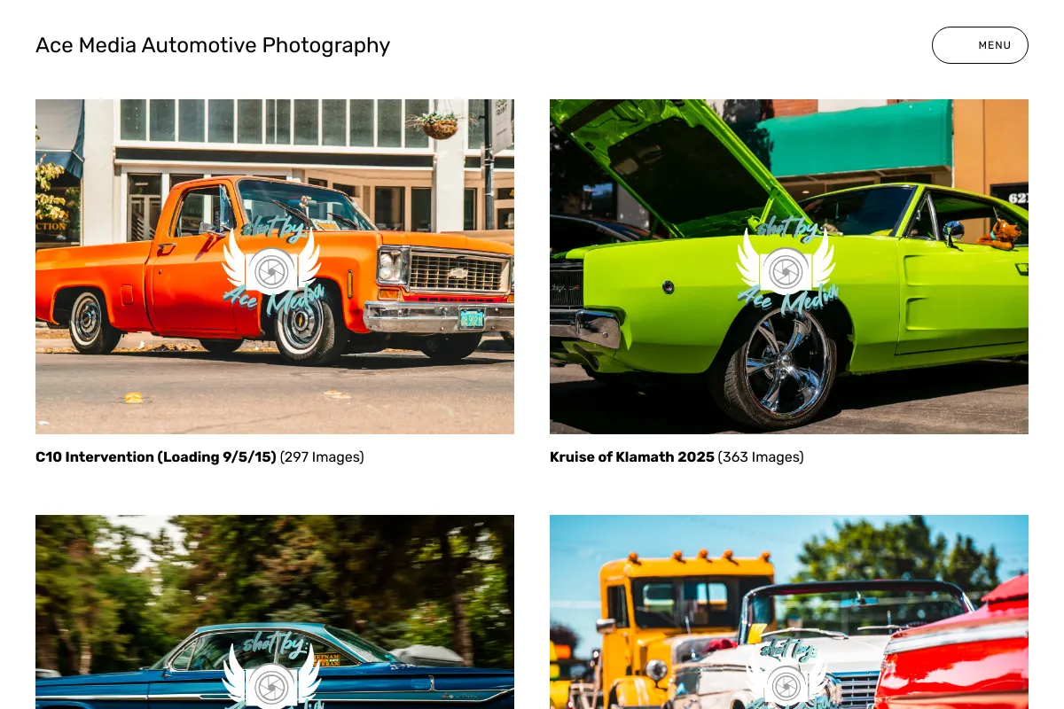 Ace Media Automotive Photography 