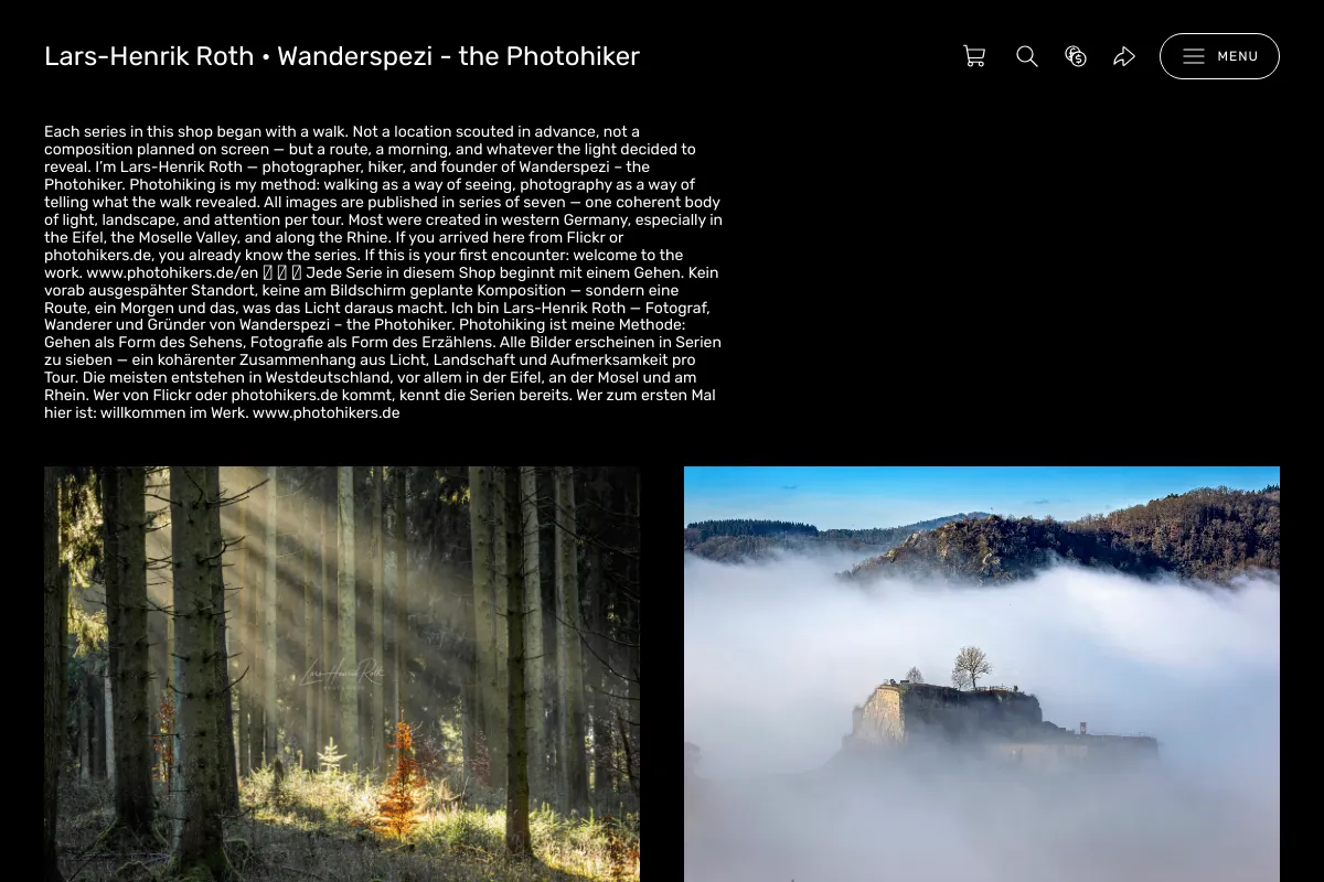 Lars-Henrik Roth • Wanderspezi - the Photohiker