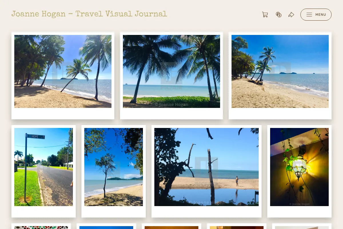 Joanne Hogan - Travel Visual Journal 