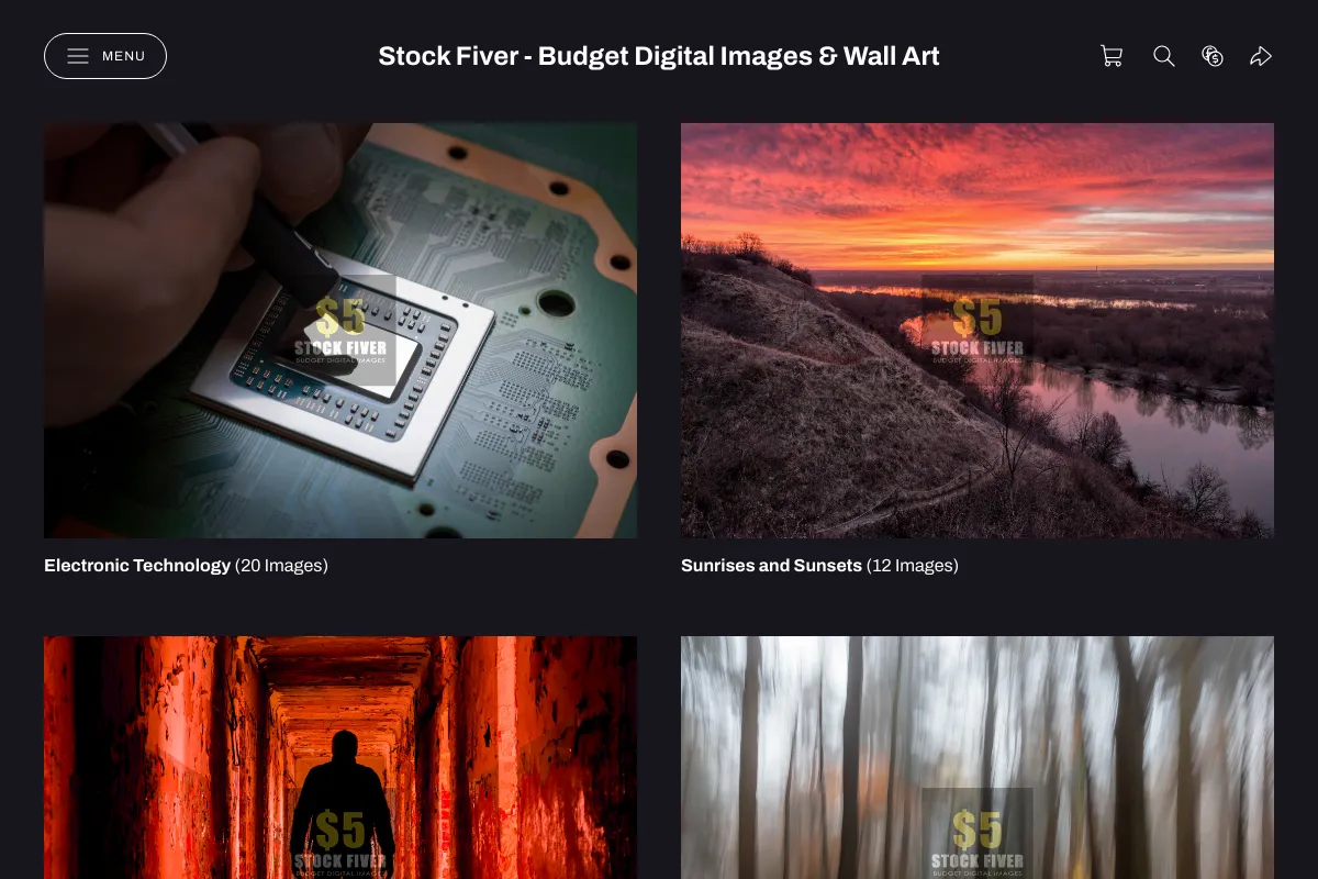 Stock Fiver - Budget Digital Images & Wall Art