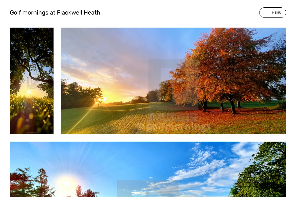 Golf mornings at Flackwell Heath