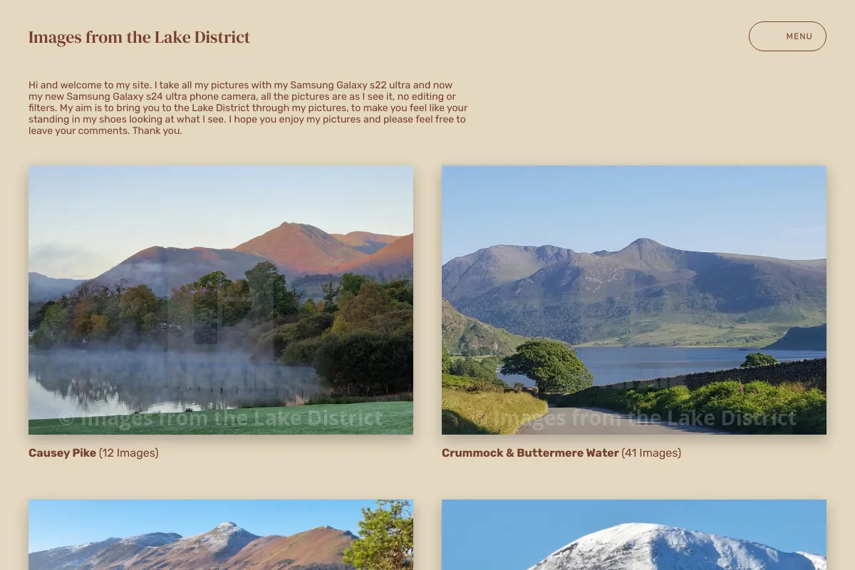 Images from the Lake District 
