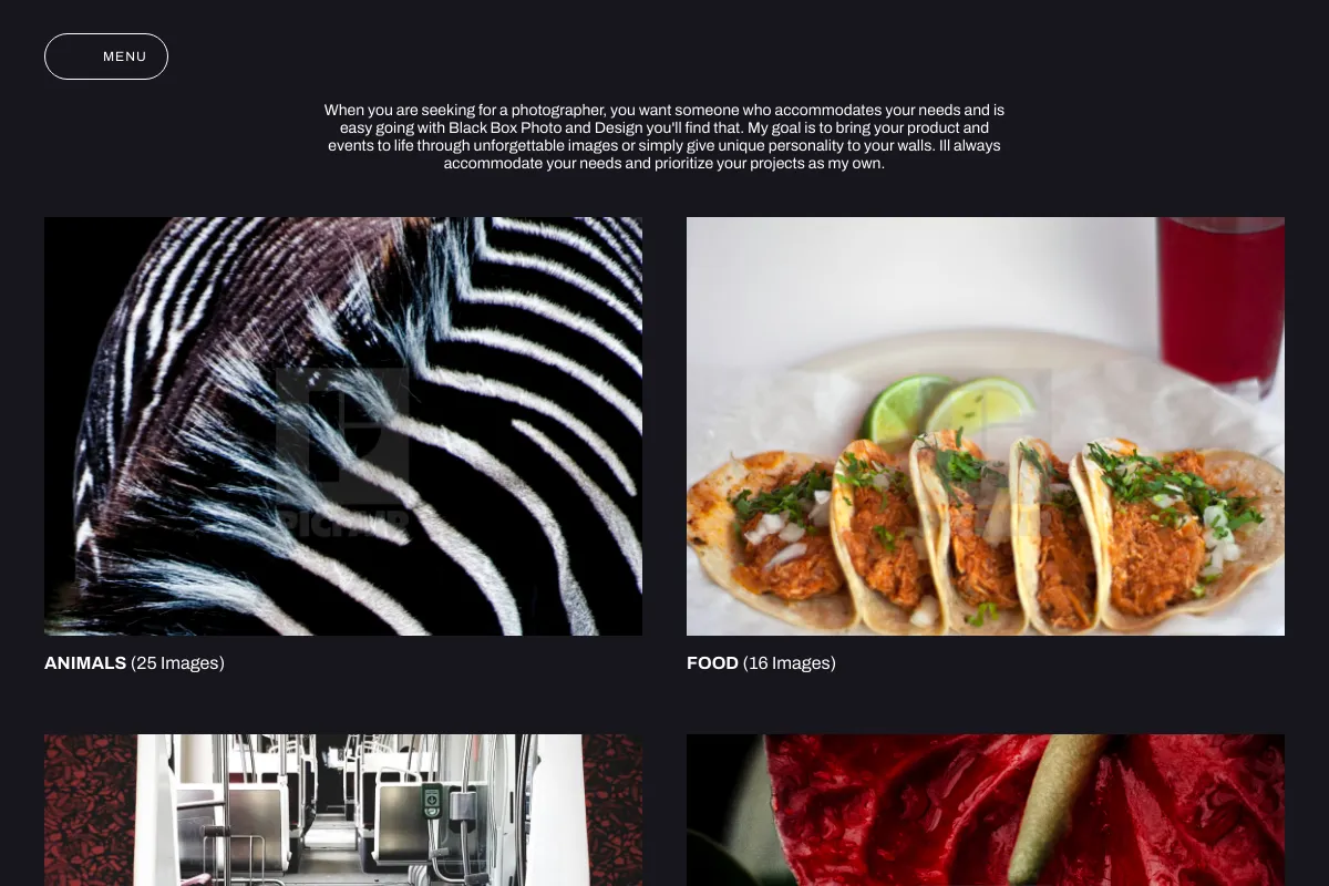 BLACK BOX PHOTO AND DESIGN