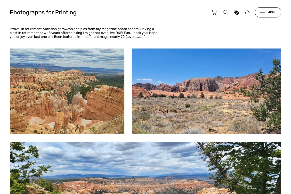 Photographs for Printing