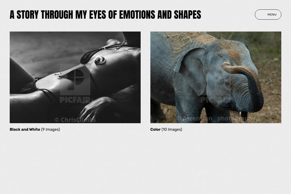 A story through my eyes of emotions and shapes