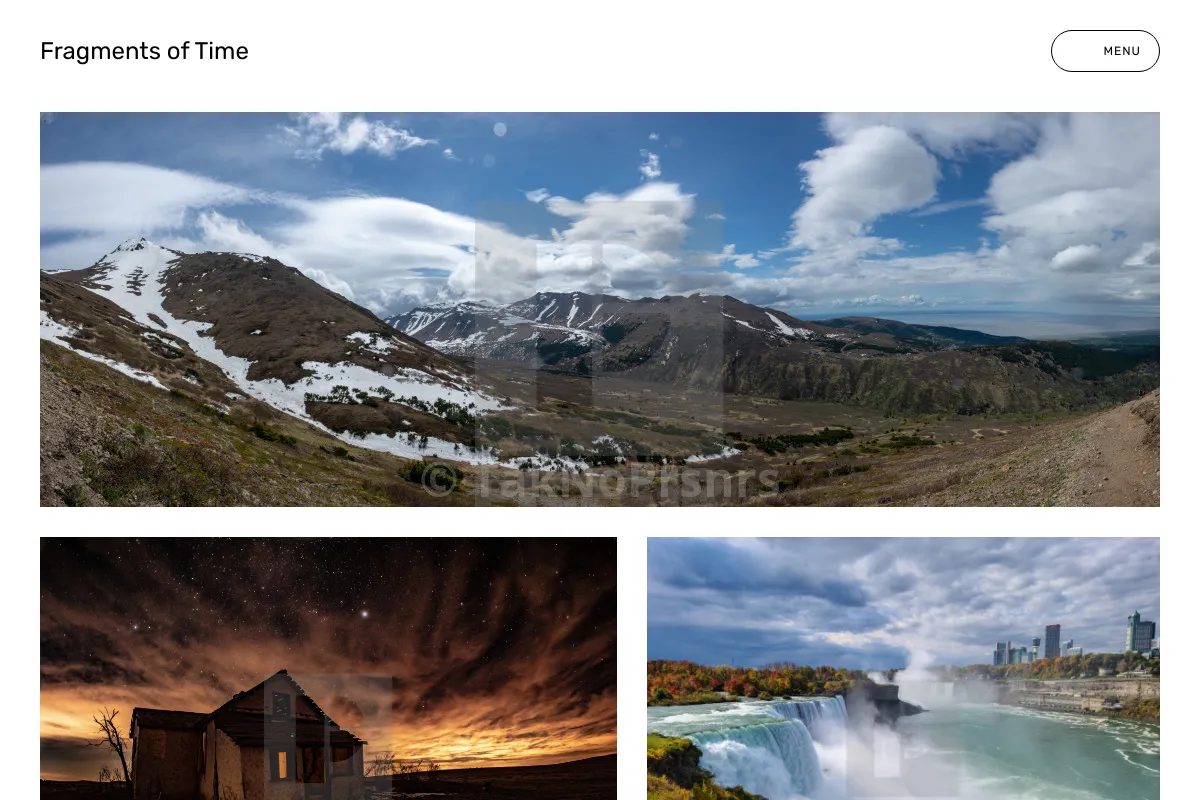 Fragments of Time